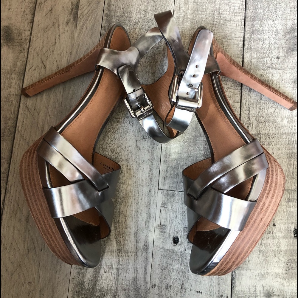 COACH New York …high heel sandals